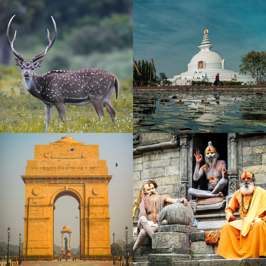 India Nepal tour package — Taj Mahal at sunrise journey