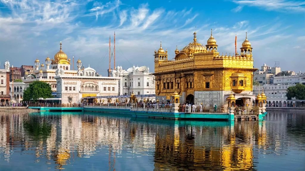 Golden Temple Parikrama in Amritsar, India