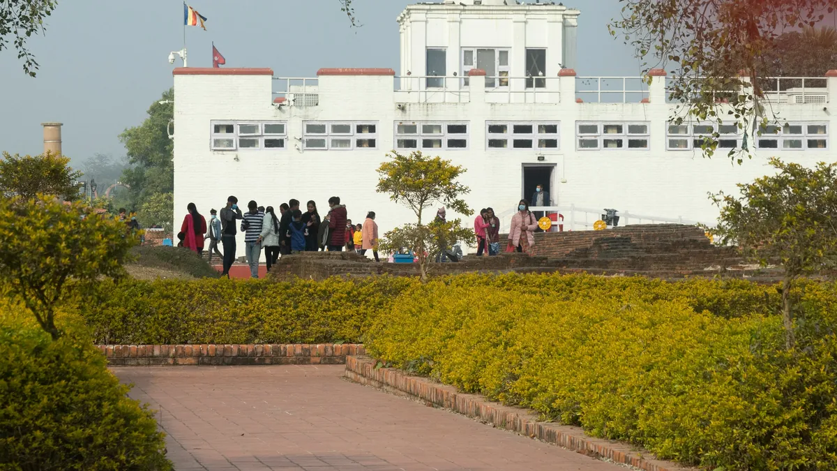 Maya Devi Temple, Lumbini – Nepal Pilgrimage Guide Maya Devi Temple and the sacred pond at Lumbini, Nepal, the birthplace of the Buddha